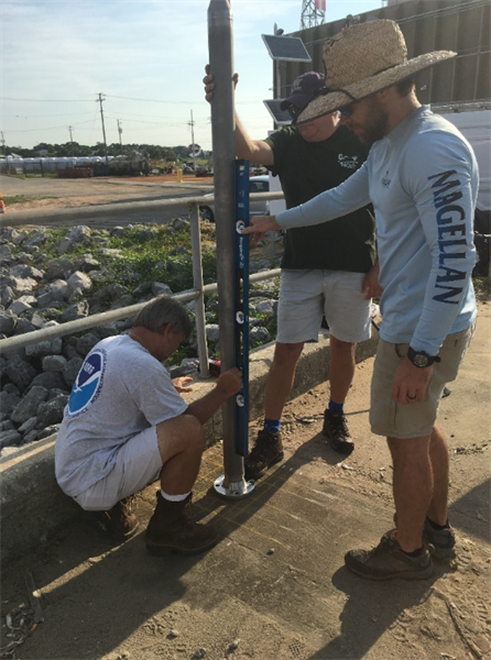 Pensacola Tide Gauge Station Upgraded with New Sensors