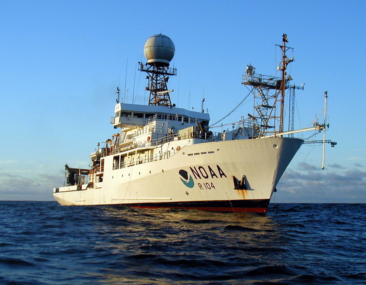 Image of the Ron Brown ship