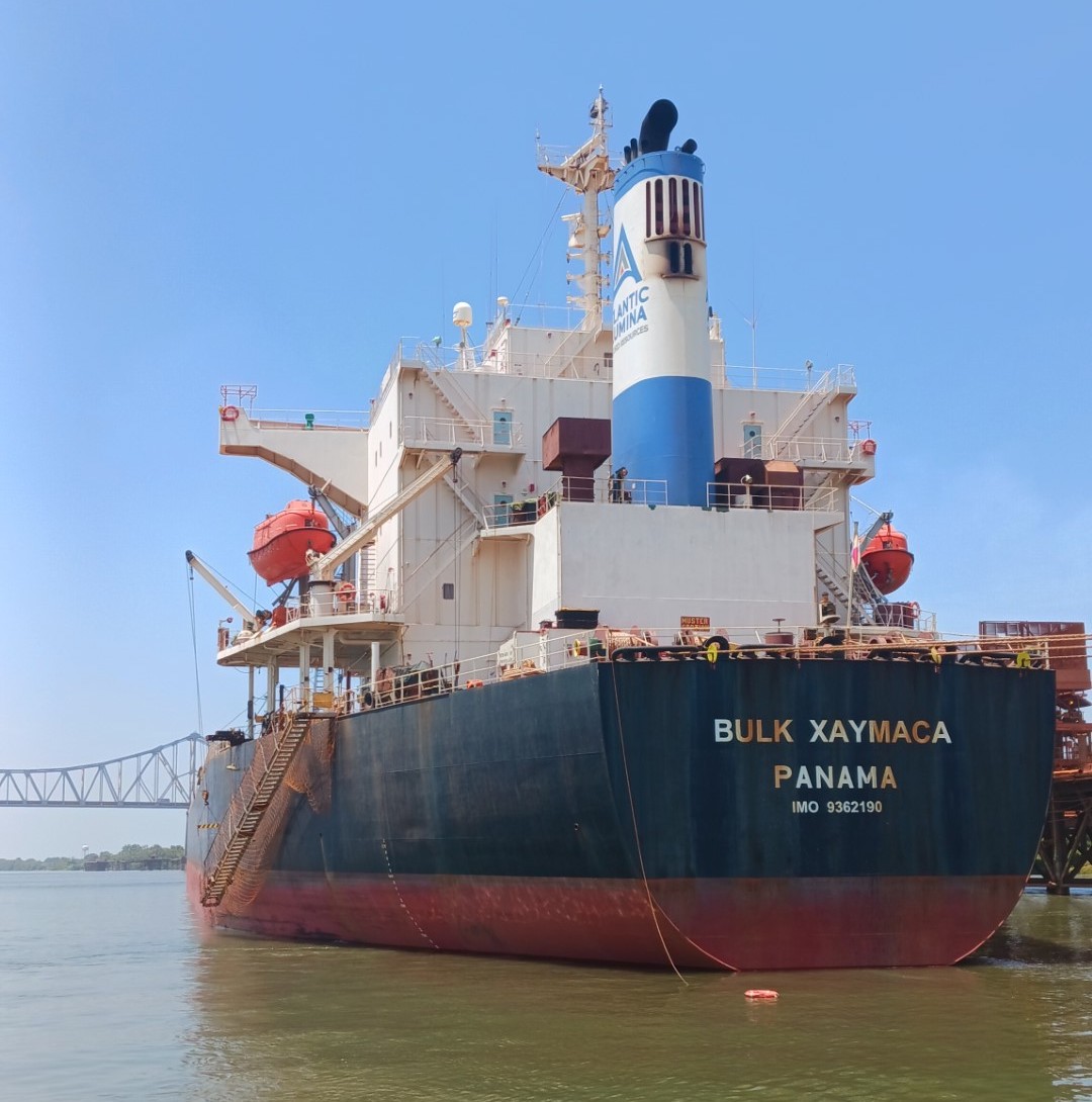 The large cargo ship, MV Bulk Xaymaca